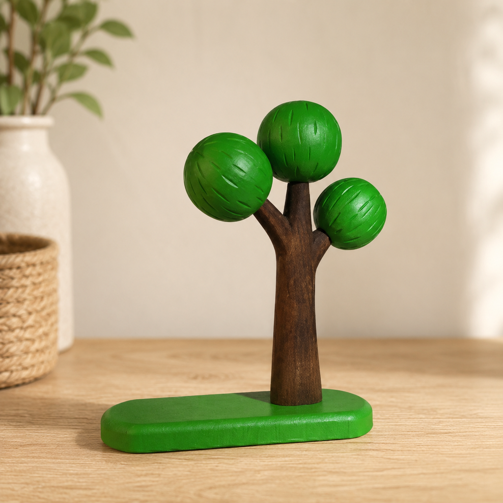 Big Tree Wooden Scene Collection — Big Green Tree