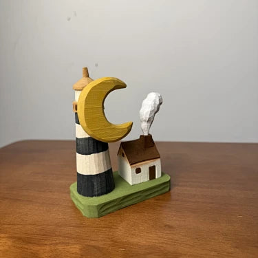 Breeze Shore Cottage | Handmade Wooden Desk Decor