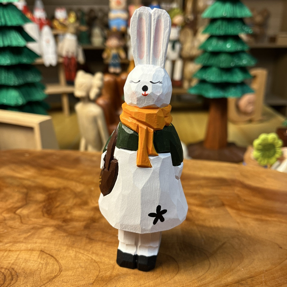 Feifei Princess Rabbit - handmade wooden princess rabbit