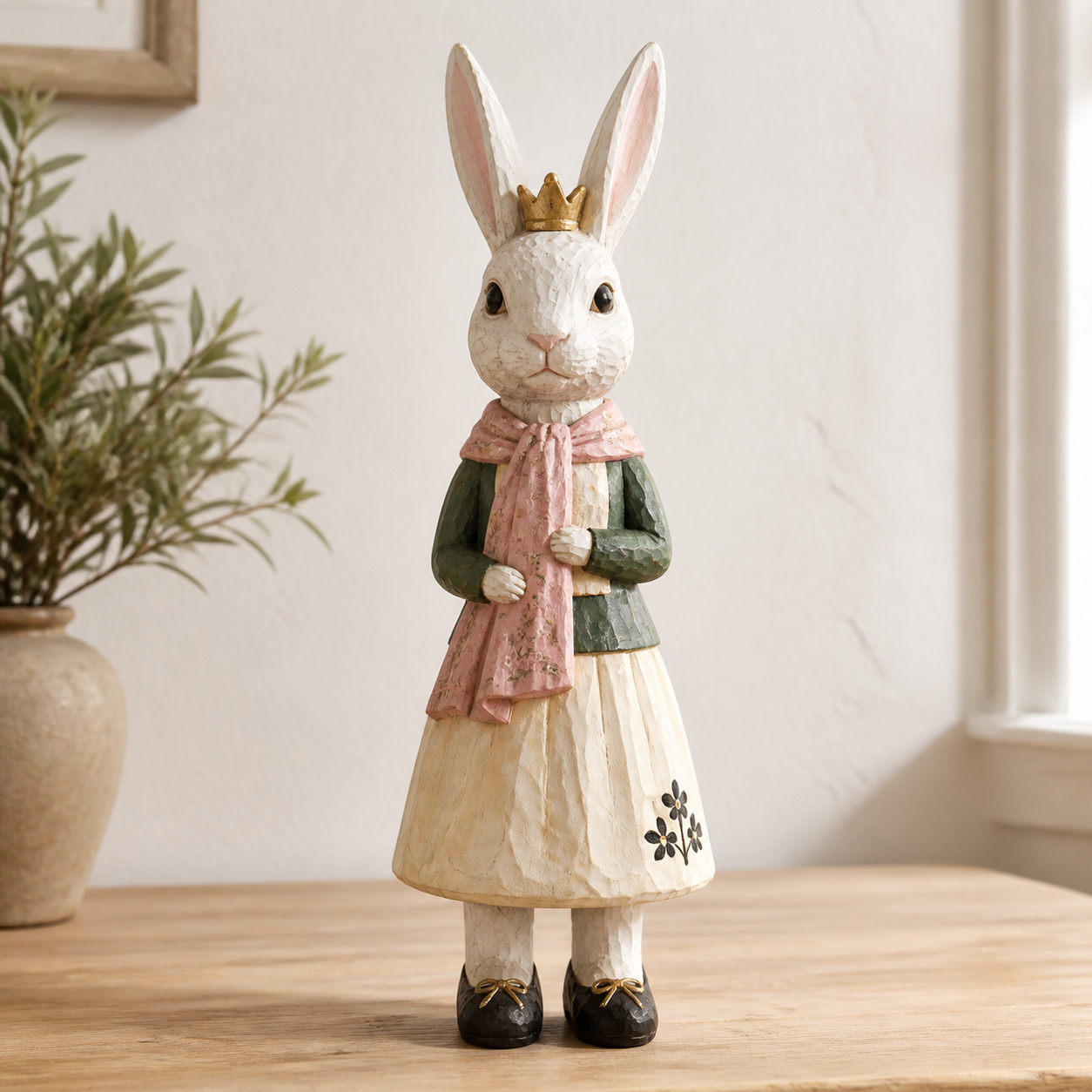 Wooden Princess Rabbit Large - Feifei Princess Rabbit Large