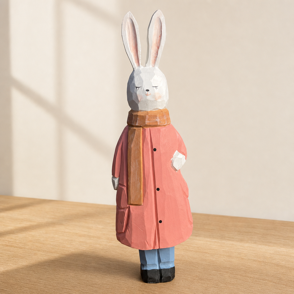 Wooden Princess Rabbit Large — Feifei Princess Rabbit Large